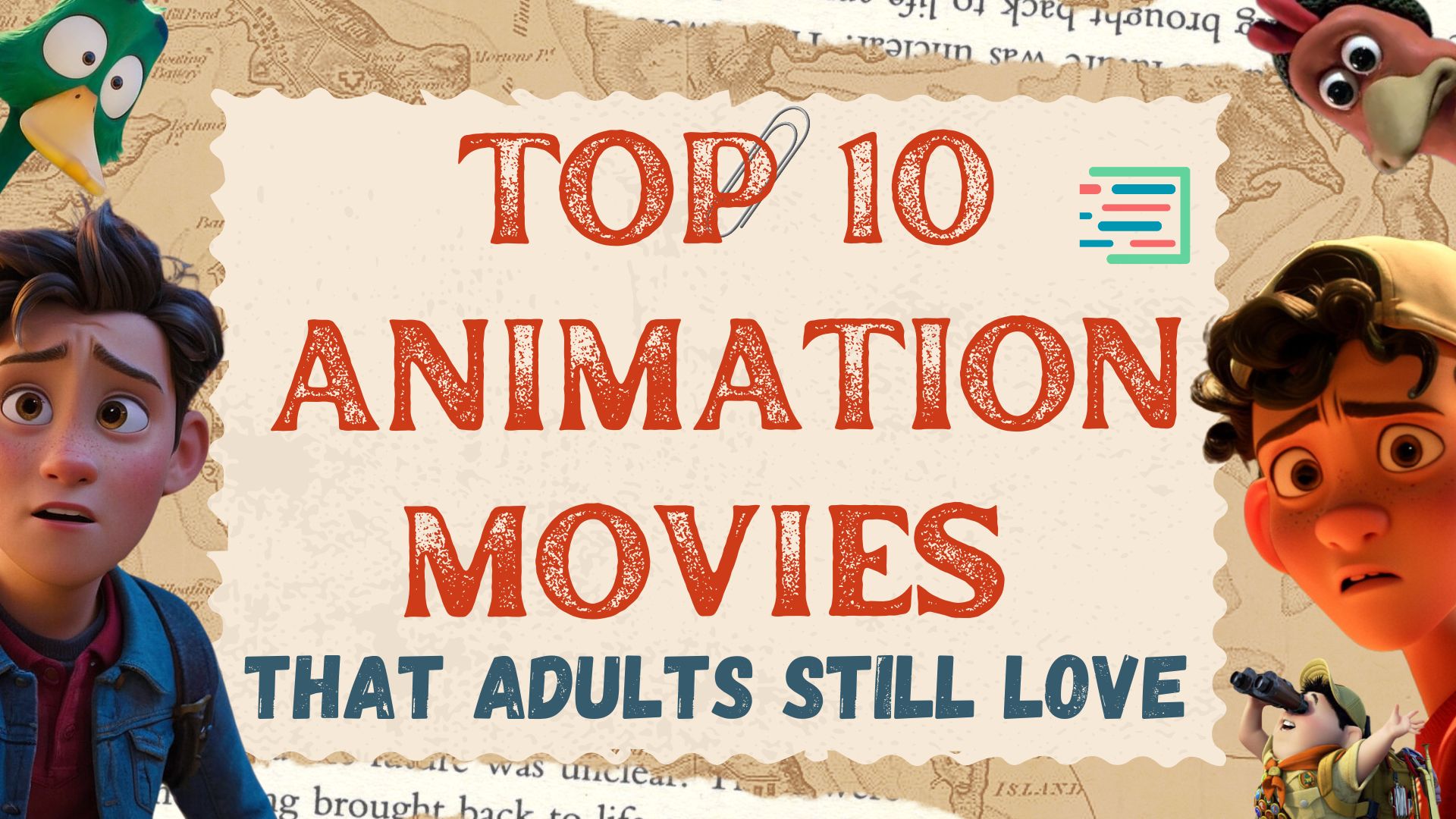 Top 10 Animation Movies That Adults Still Love