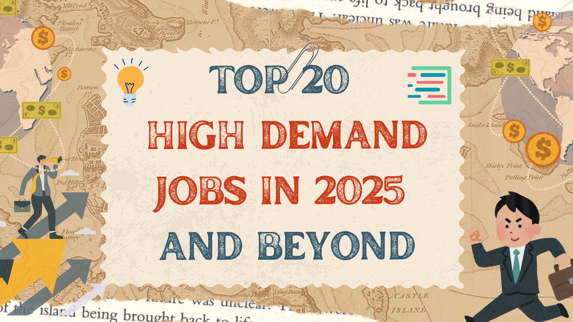 Top 20 High Demand Jobs in 2025 and Beyond